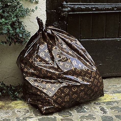 lv garbage bag|2000 dollar trash bag.